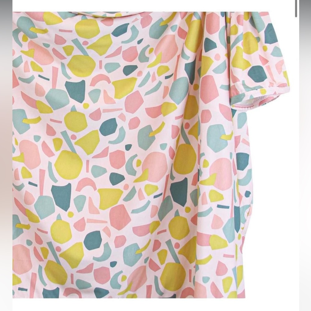 Lou Lou company Hallie swaddle blanket